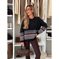 Sweter damski okrągły