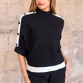 Sweter damski z krótkim rękawem