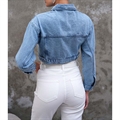 Kurtka jeansowa damska S-2XL