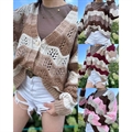 Sweter damski zapinany na guziki