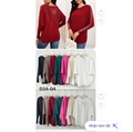 Sweter damski okrągły