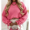 Sweter damski okrągły