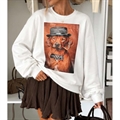 Bluza ocieplana damska produkt Włoski