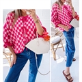 Sweter damski okrągły produkt Włoski