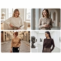 Sweter damski zapinany na guziki