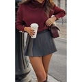 Sweter damski z golfem
