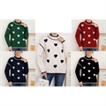 Sweter damski okrągły
