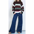 Sweter damski okrągły