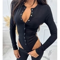 Body damskie z długim rękawem produkt Włoski