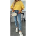 Sweter damski okrągły