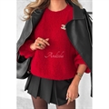 Sweter damski okrągły produkt Włoski
