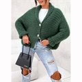 Sweter damski zapinany na guziki - Produkt Włoski