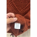 Sweter damski okrągły gruby Mohair