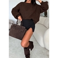 Sweter damski okrągły produkt Włoski